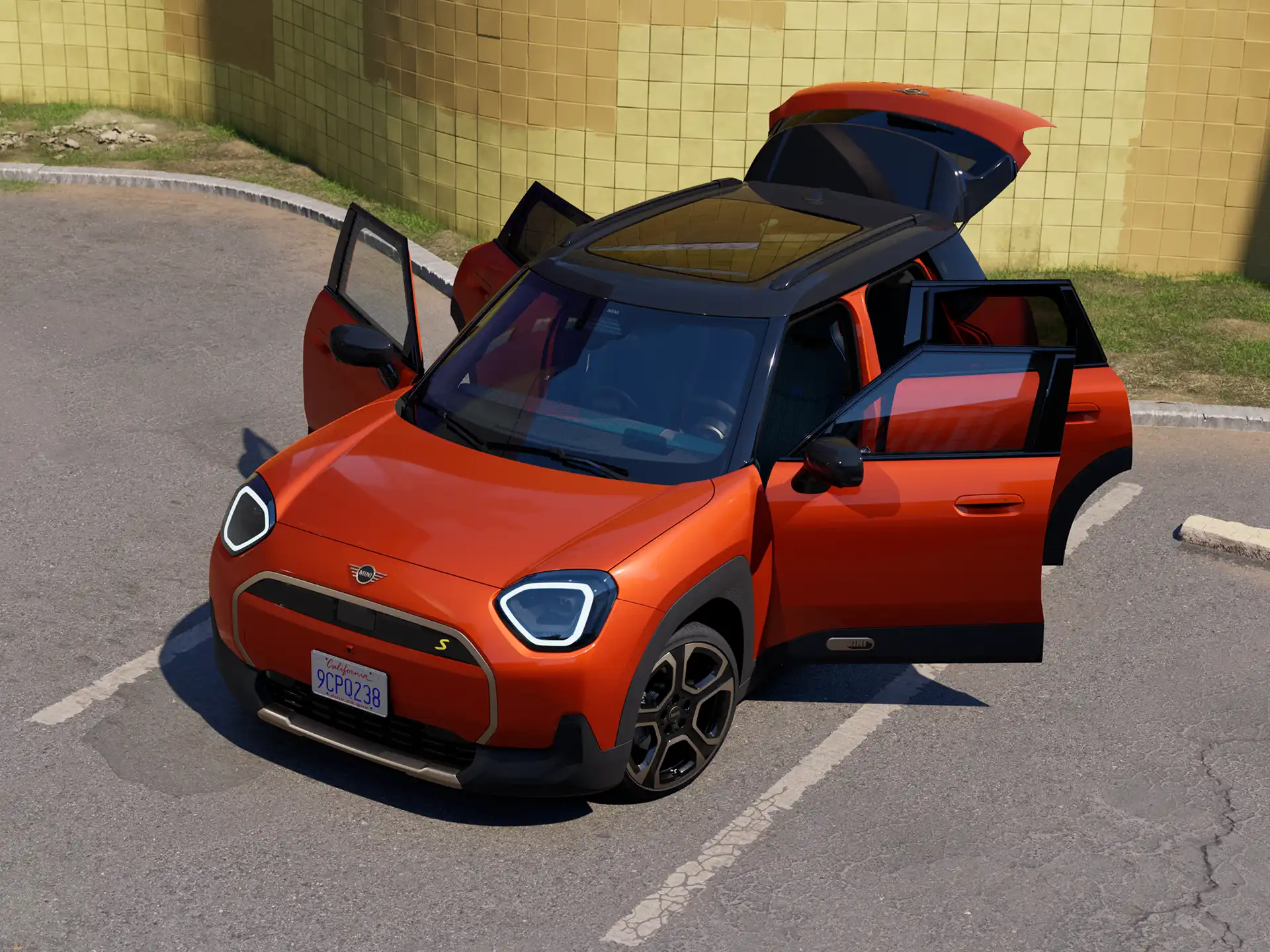 Fuldelektrisk MINI Aceman – City crossover