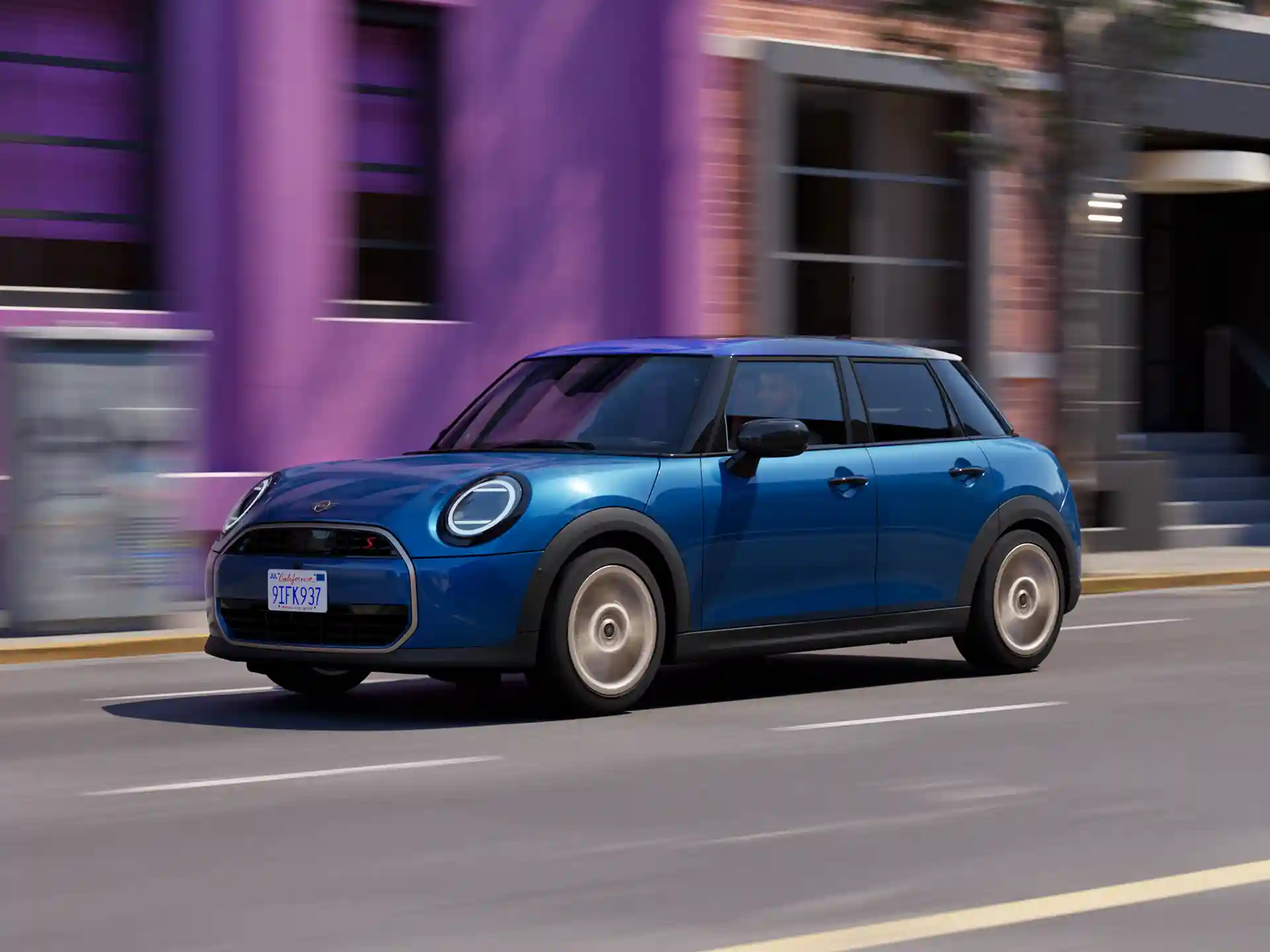 MINI Cooper 5-dørs – teaser for prøvekørsel