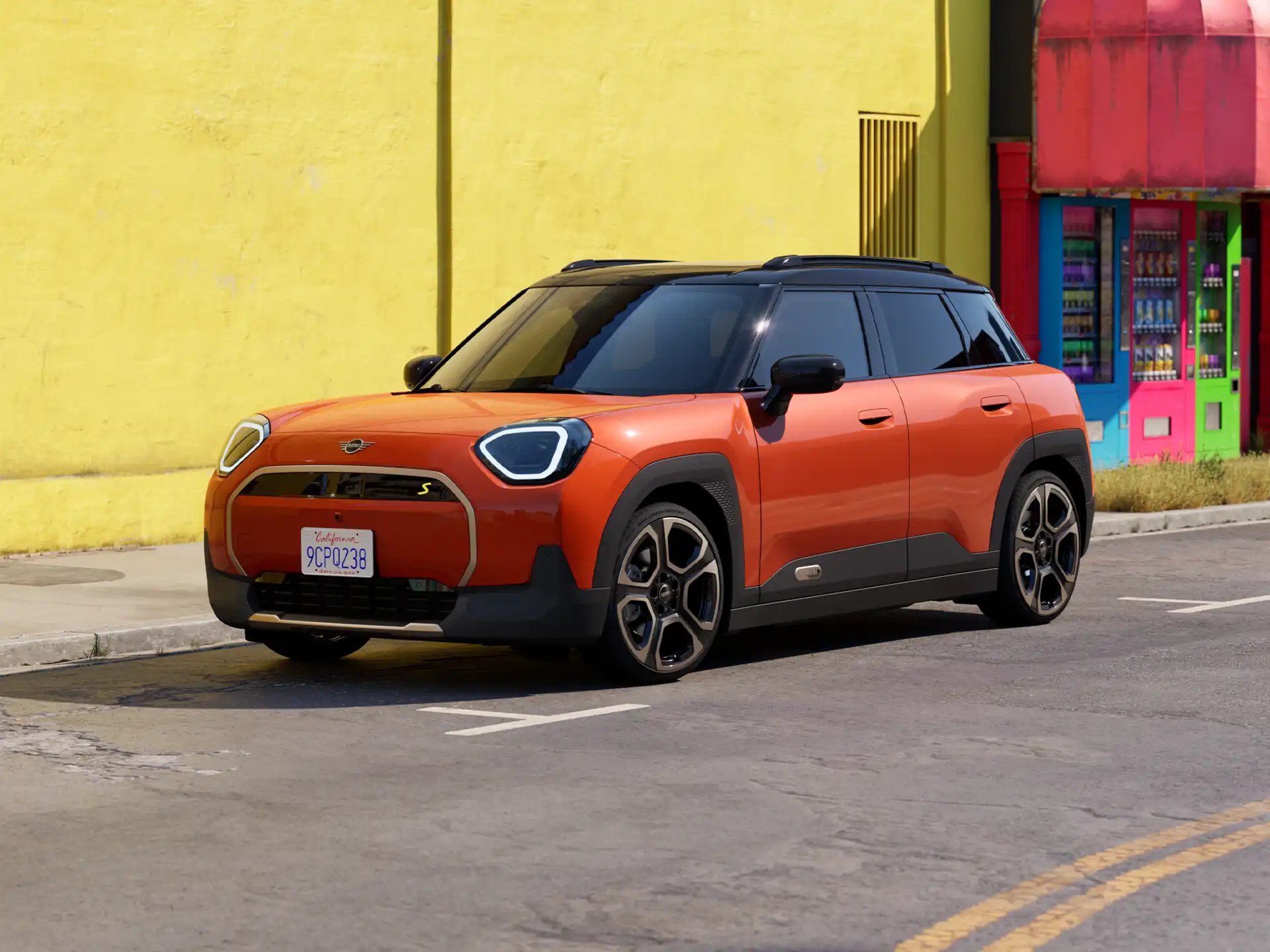 Fuldelektrisk MINI Cooper – Teaser for fuldelektrisk MNI Aceman