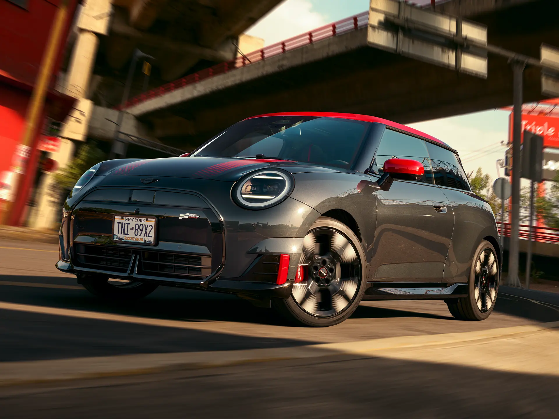 Fuldelektrisk MINI Cooper – Teaser for fuldelektrisk MINI Cooper JCW
