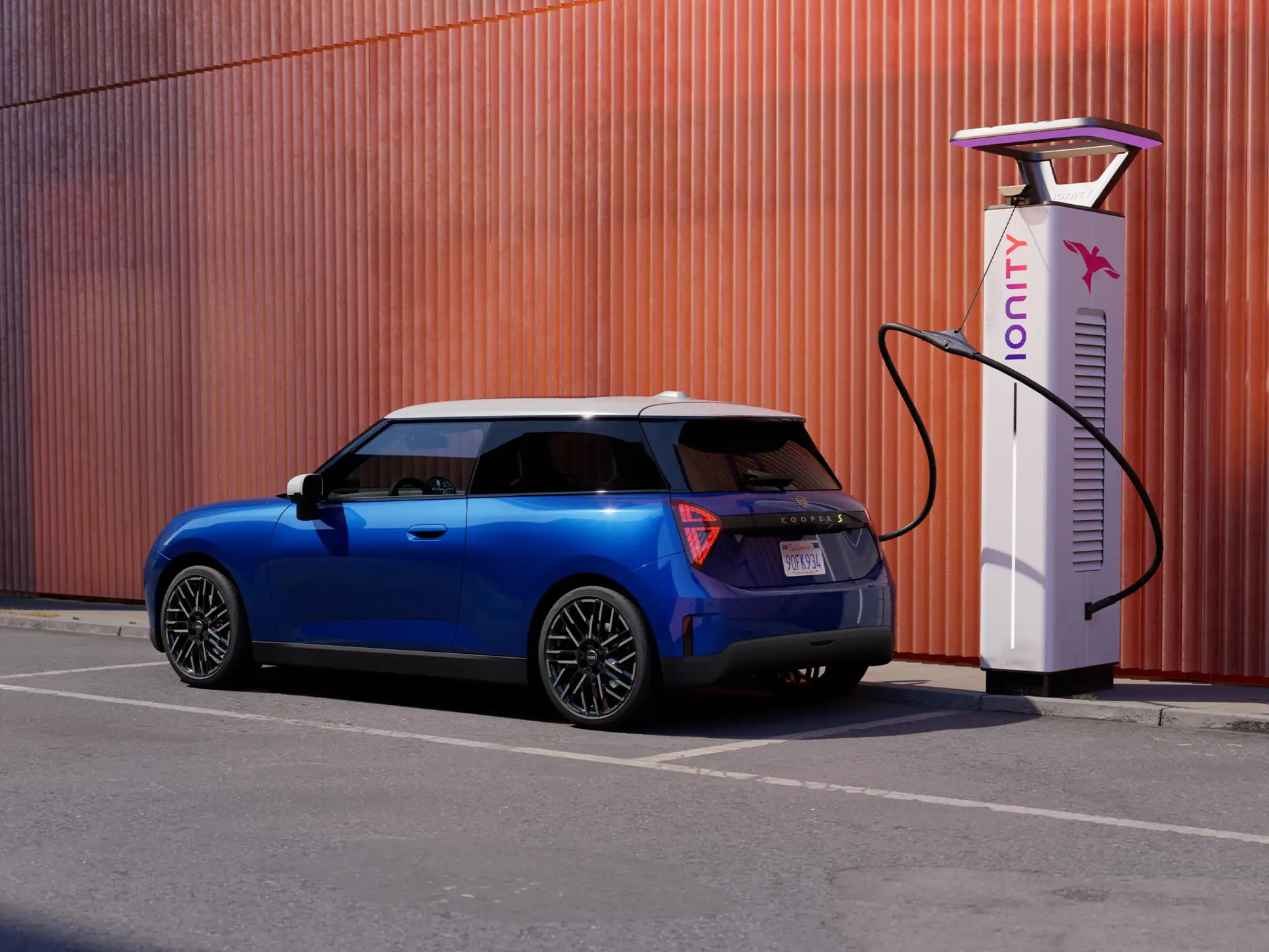 Fuldelektrisk MINI Cooper – Opladning på farten