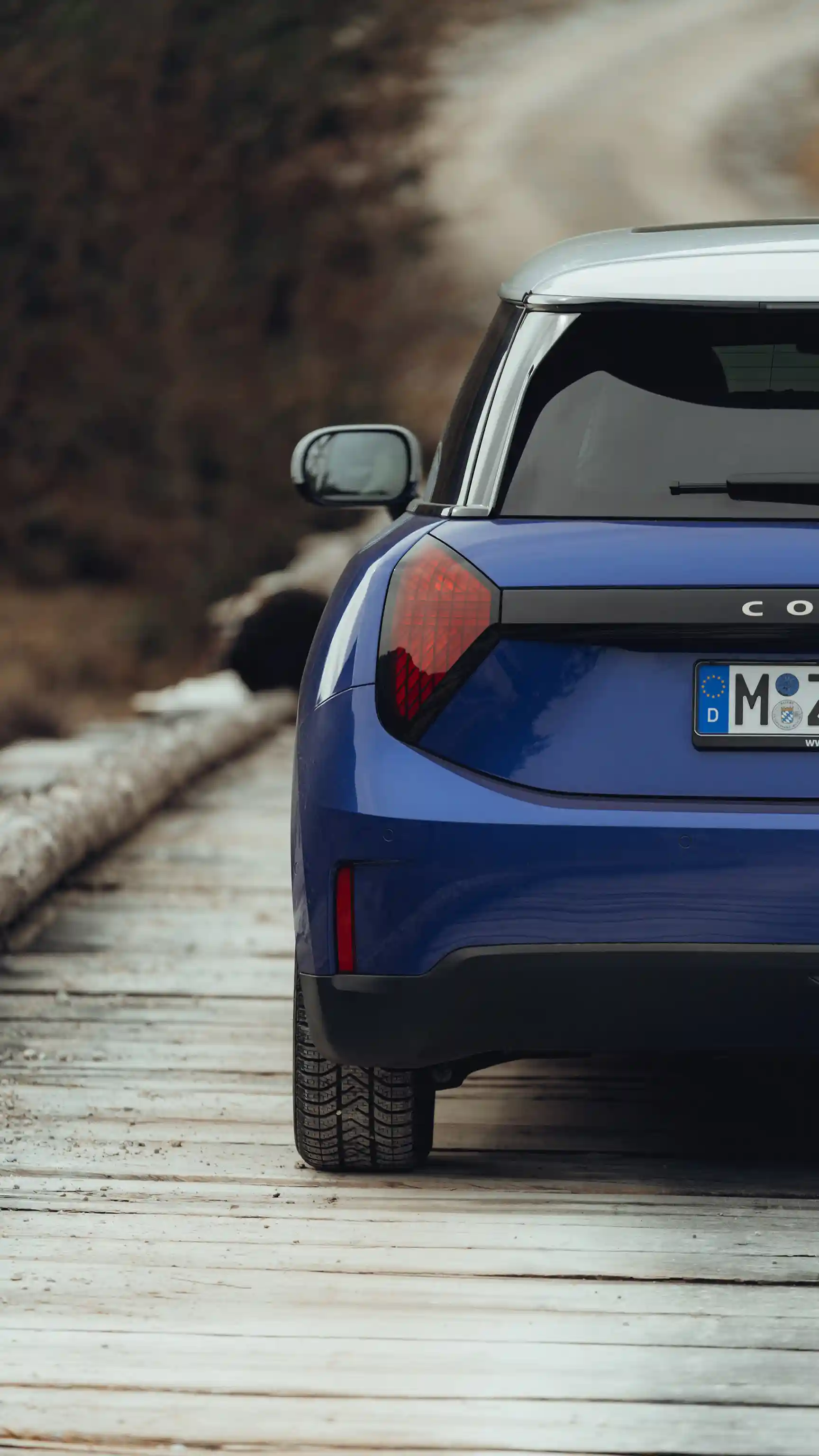 Fuldelektrisk MINI Cooper – Bagfra