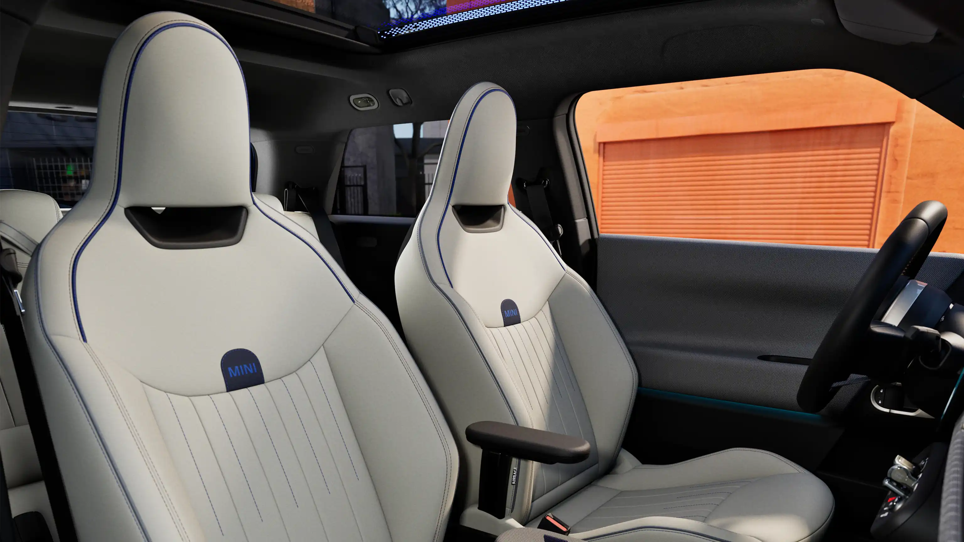 Fuldelektrisk MINI Cooper- Interiør