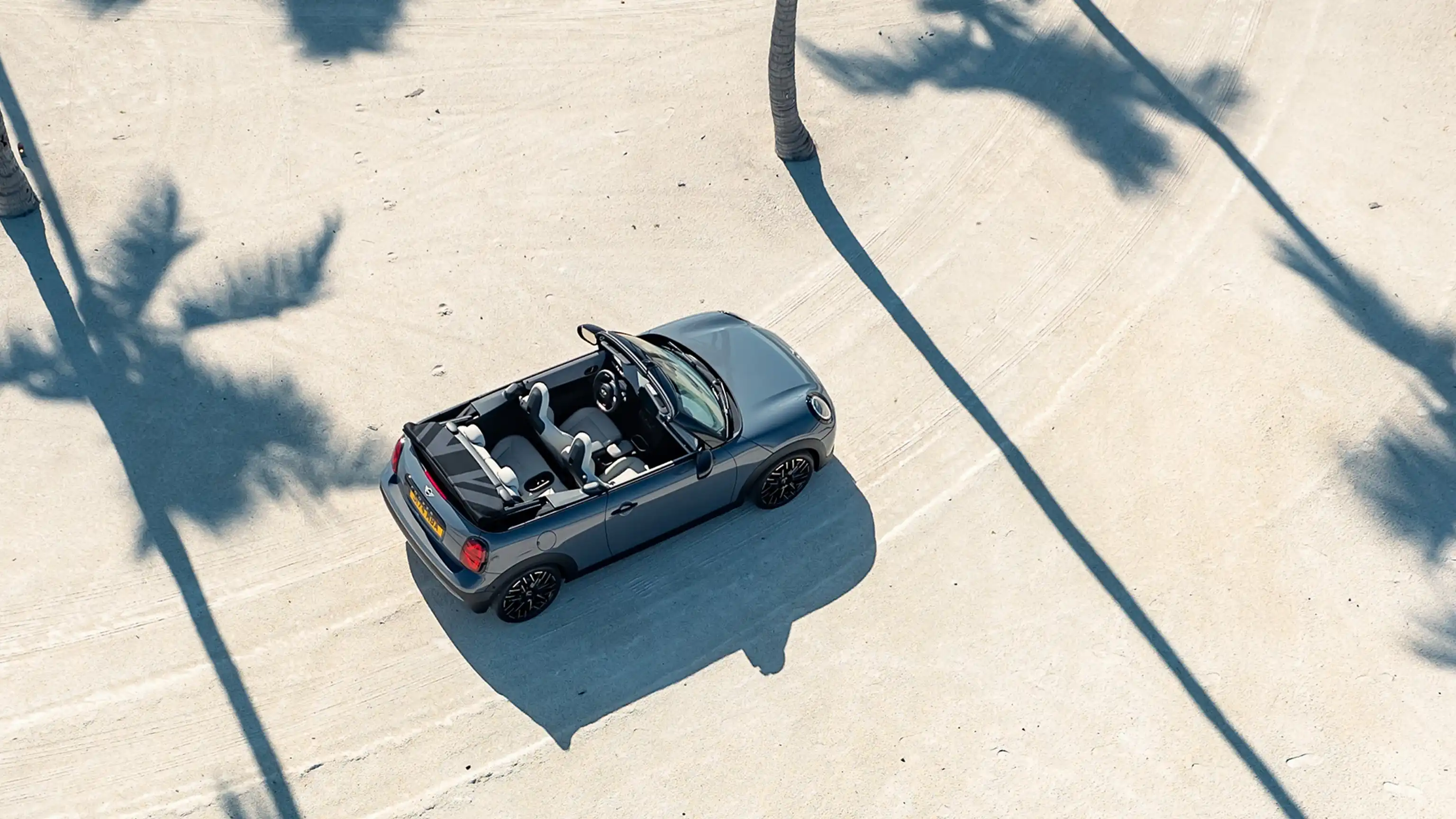 MINI Cabrio – oversigt – set oppefra