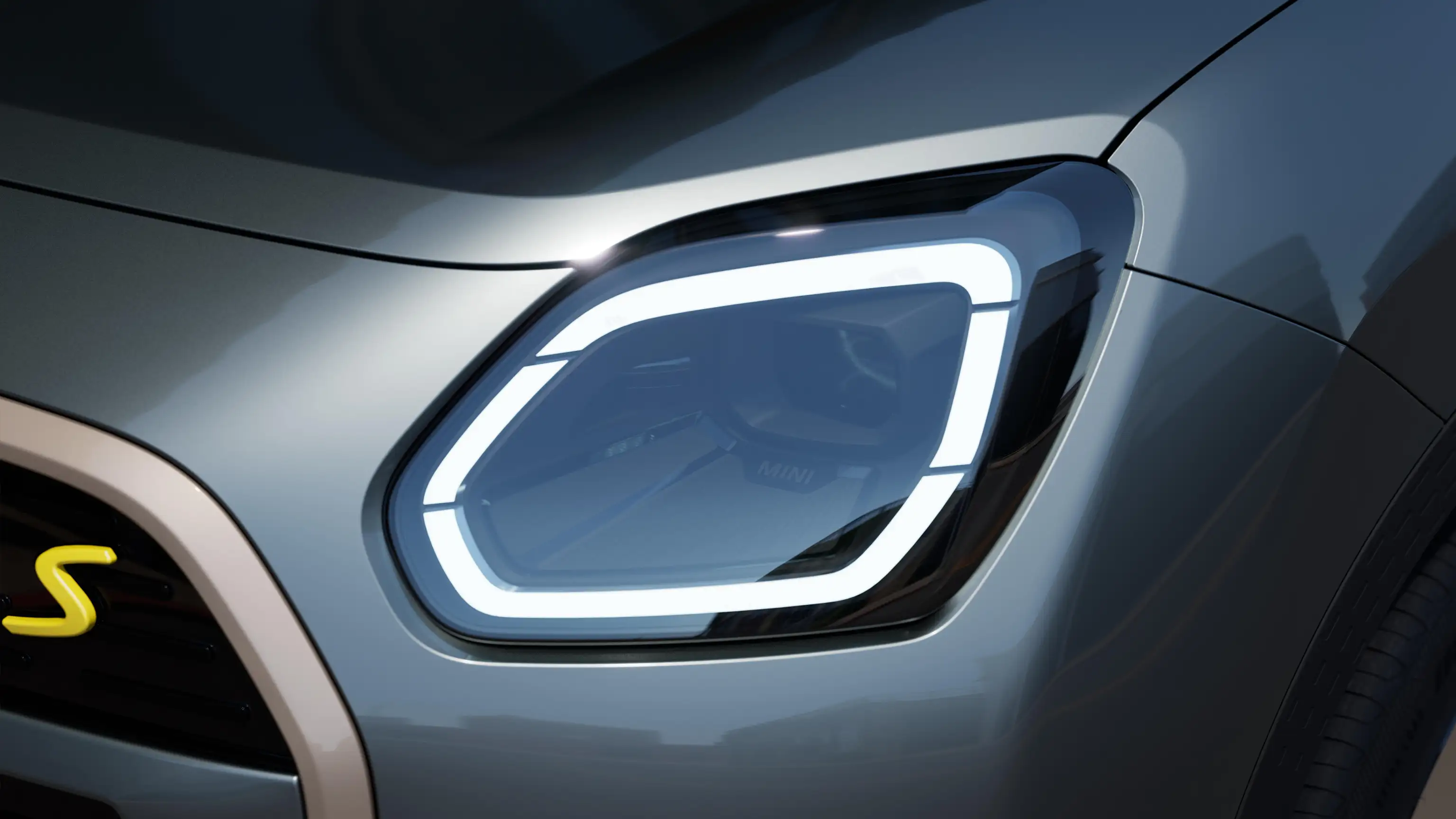 Fuldelektrisk MINI Countryman – Forlygter