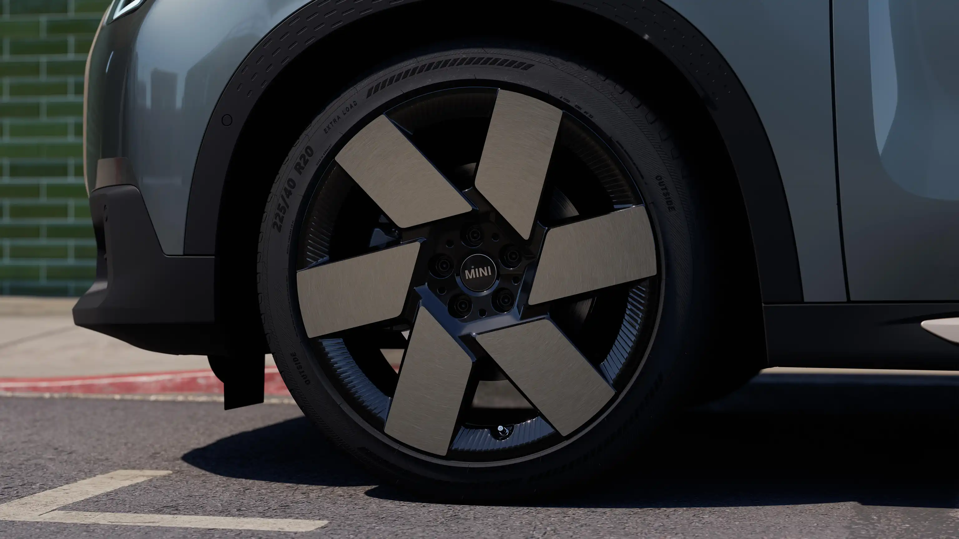 Fuldelektrisk MINI Countryman – Videohjul