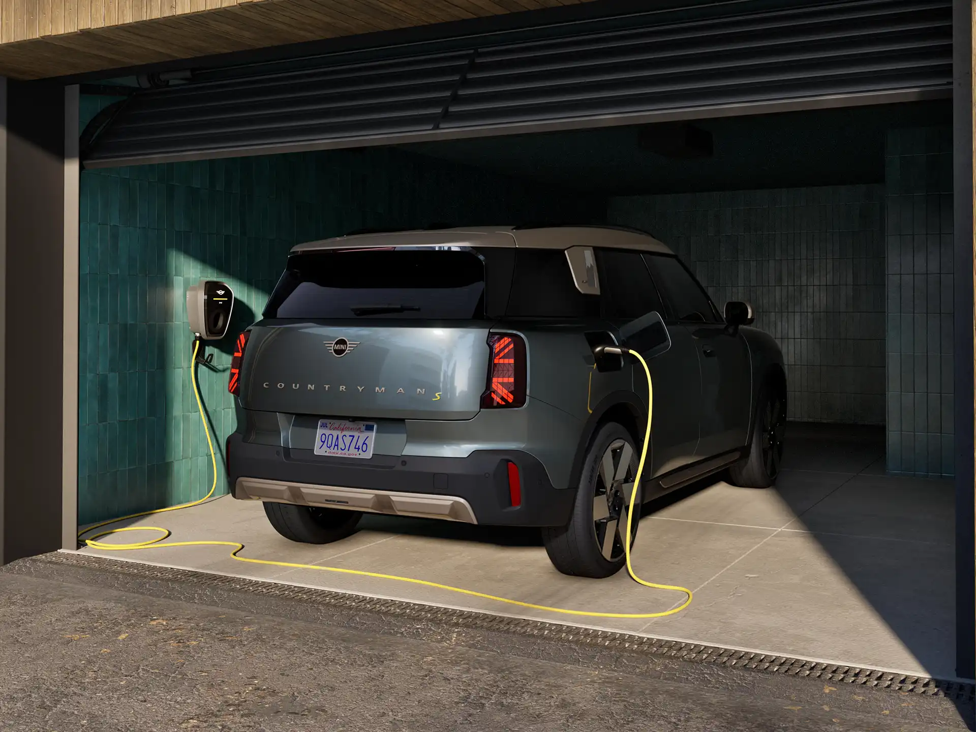 Fuldelektrisk MINI Countryman – Opladning derhjemme