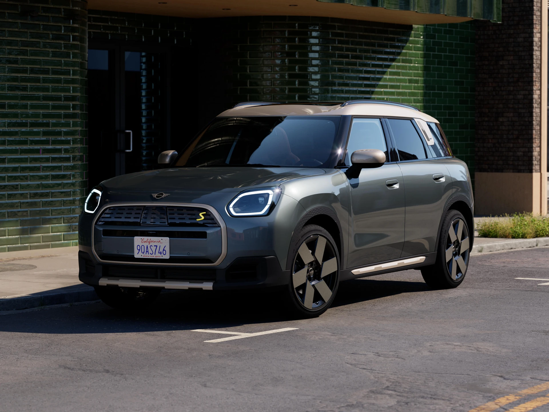 Fuldelektrisk MINI Countryman – Scenedesign