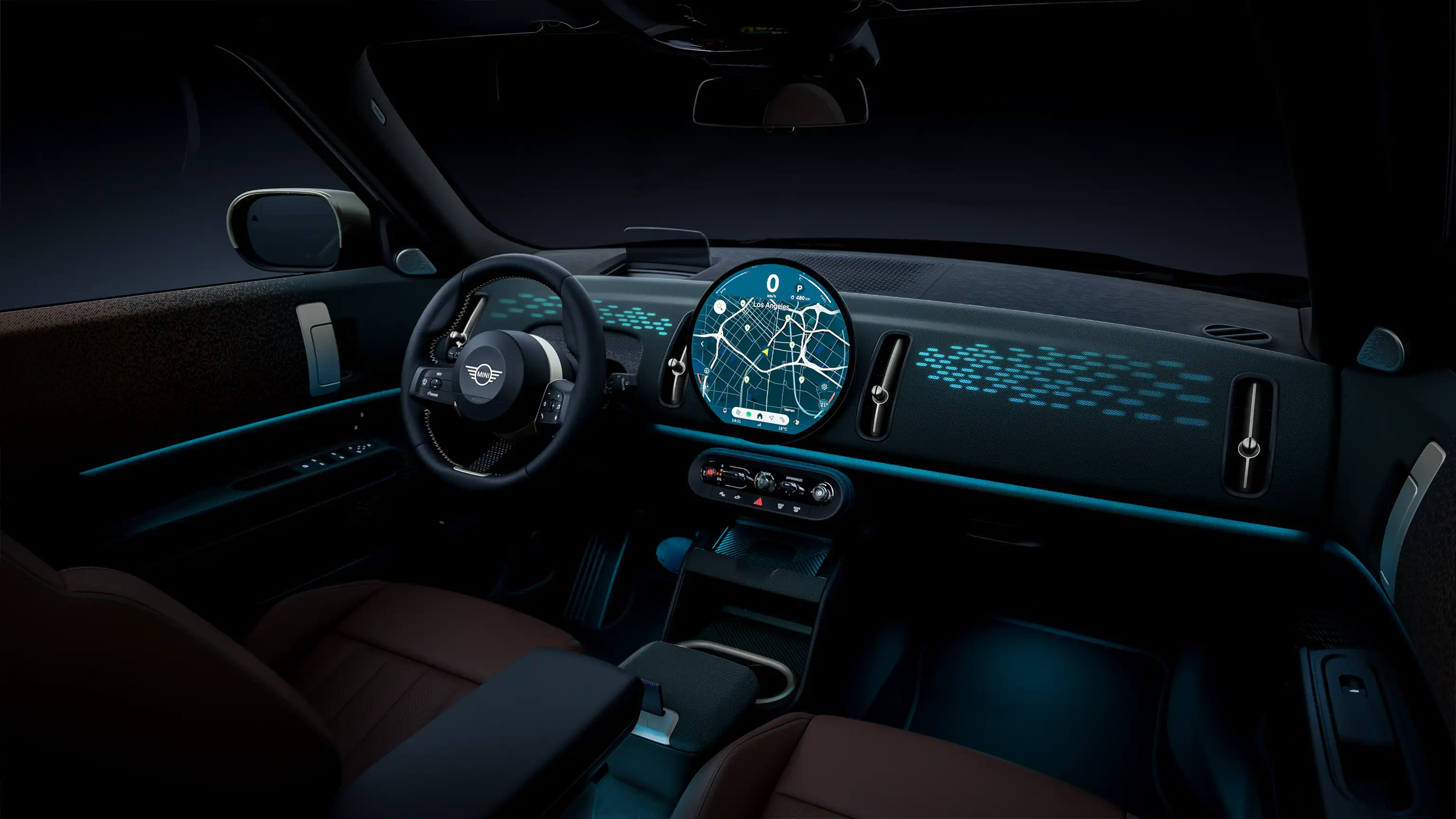 Fuldelektrisk MINI Countryman – Kabine