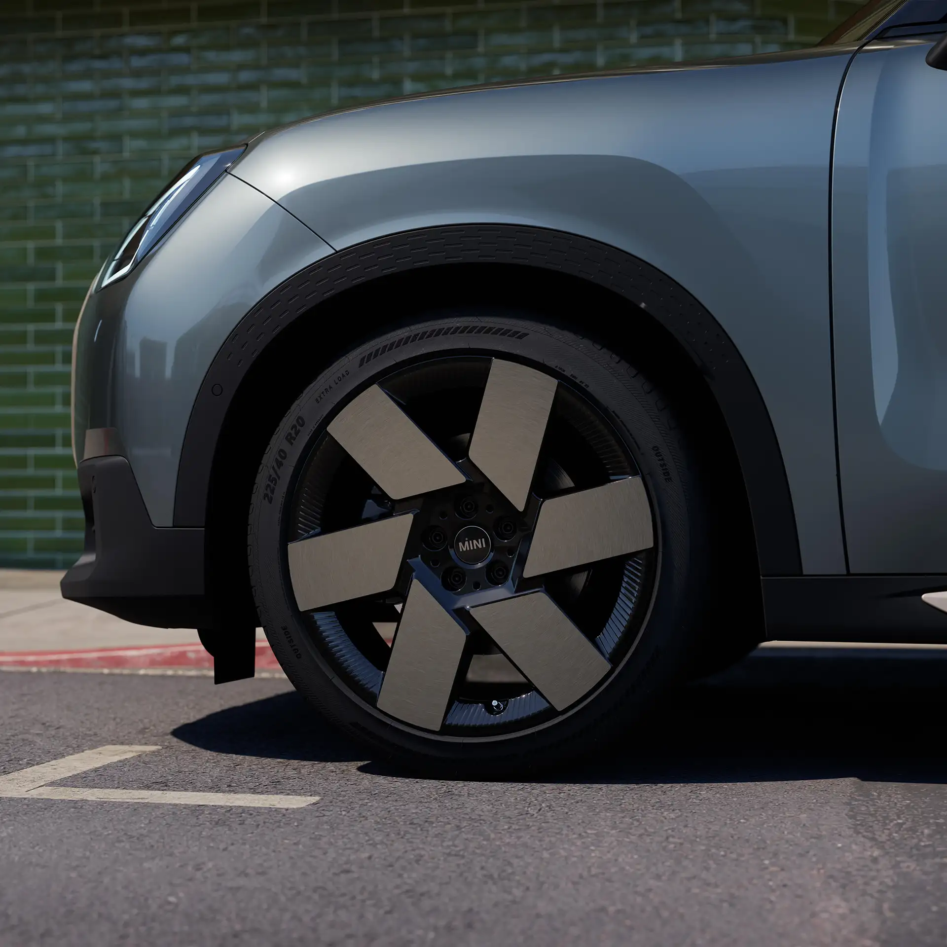Fuldelektrisk MINI Countryman – Hjul