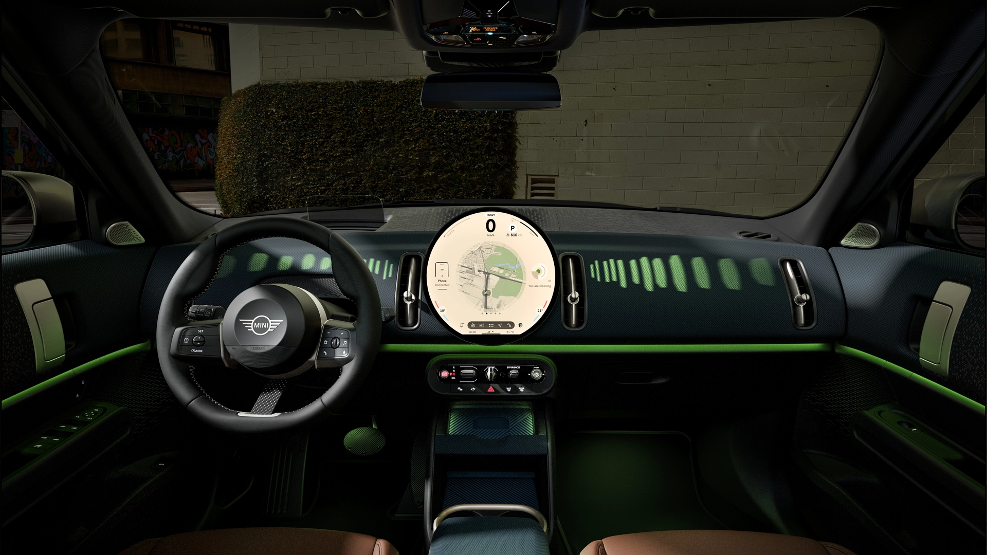 MINI Countryman – instrumentbræt – trail mode