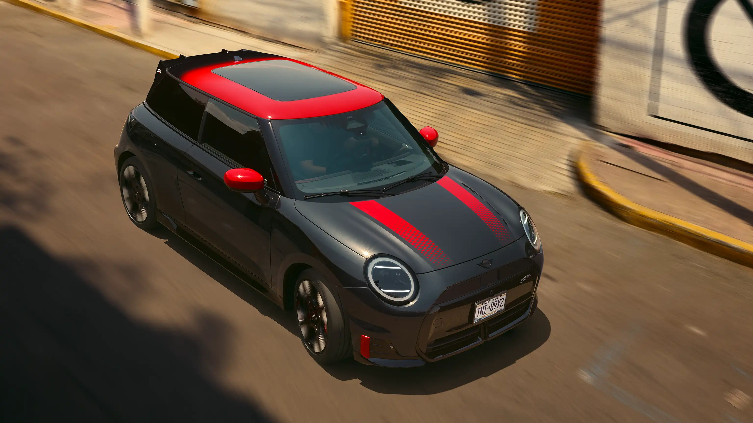 MINI John Cooper Works - J01 JCW set oppefra