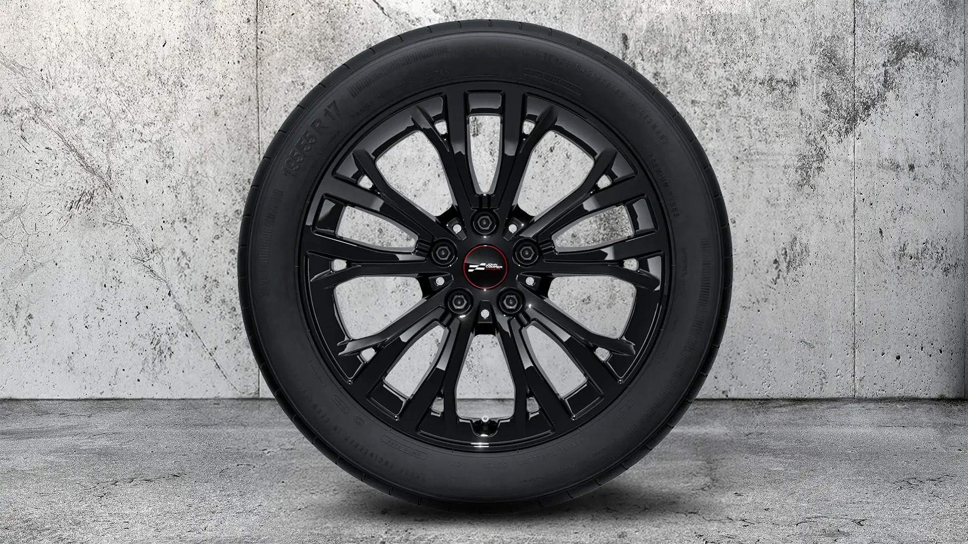 17'' JCW med stjerne-eger i design 991 - jet black uni