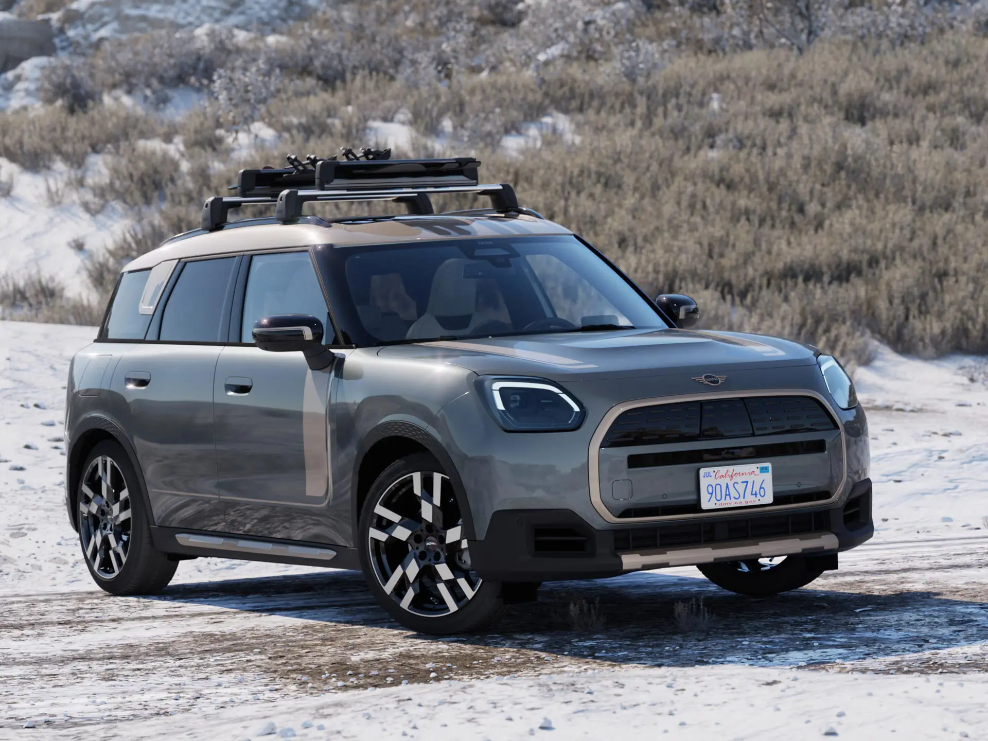 MINI Countryman – dæk og fælge med stjernemærkning