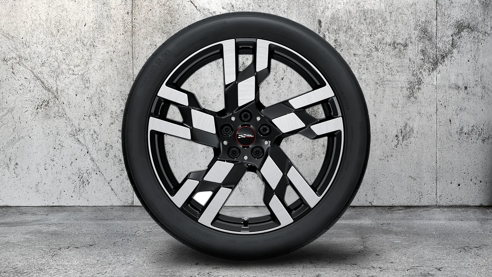 20'' JCW MED FLAG-EGER I DESIGN 949 (JET BLACK UNI).