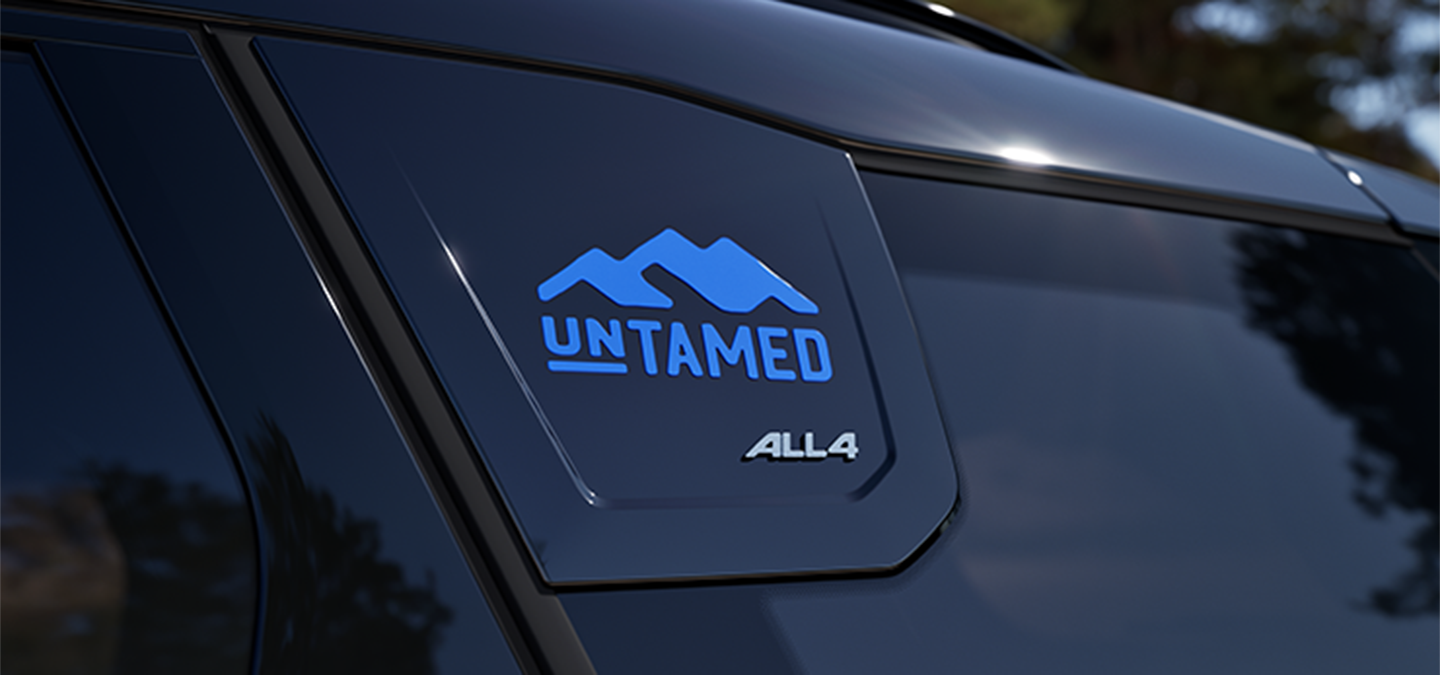 Billede af C-stolpen på MINI Countryman Untamed Edition.