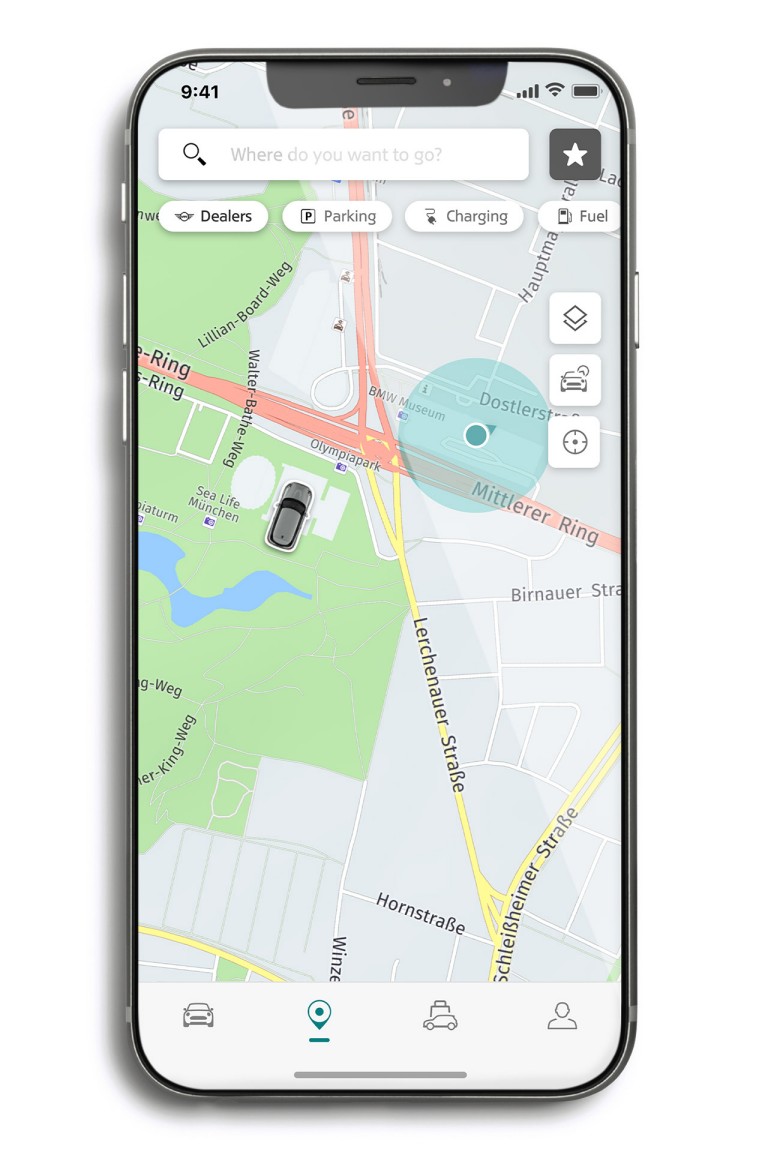 mini connected – mini app – kortfane