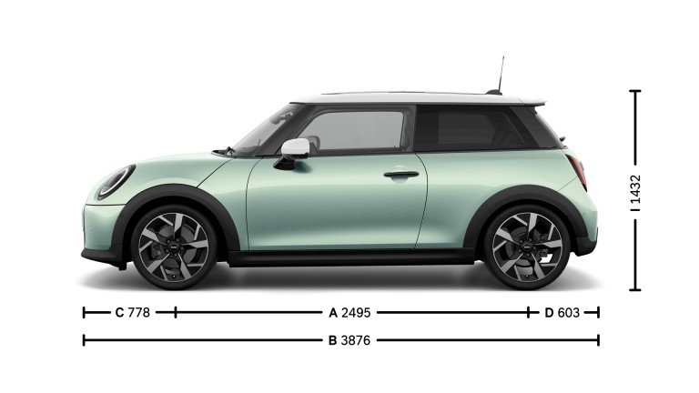 MINI Cooper 3-dørs – mål – introbillede