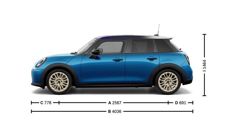 MINI Cooper 5-dørs – mål – introbillede